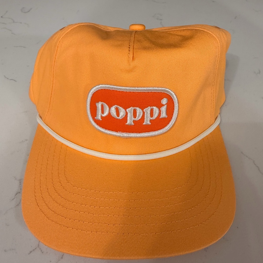 Poppi Orange Baseball Cap